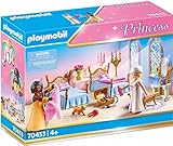 PLAYMOBIL Princess 70453 Schlafsaal mit zwei Prinzessinenfiguren, Ab 4 Jahren