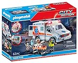 PLAYMOBIL Krankenwagen – Version 2023, Mehrfarbig, 71232