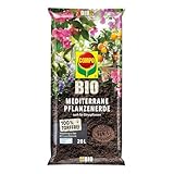 Compo Bio Mediterrane Pflanzenerde torffrei 20l