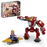 LEGO Marvel Iron Man Hulkbuster vs. Thanos 76263 Bauspielzeug-Set mit Thanos und Iron Man Figuren, Hulkbuster Spielzeug mit beweglichem Mech für Superhelden-Battle-Action, lustiges Marvel-Spielzeug