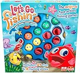 Goliath Let´s Go Fishin´ Original, Brettspiel für Kinder ab 3 Jahren, Angelspiel für 1 bis 4 Spieler, Geschenk Jungen und Mädchen