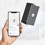 GPS Tracker Auto, with Magnetic Smart GPS Transmitter, 6000 Mah Akku, Sofort Aktualisiert in 10 Sekunden, with App Subscription Required.