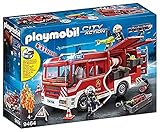 PLAYMOBIL City Action 9464 Feuerwehr-Rüstfahrzeug mit Licht und Sound, Ab 5 Jahren