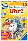 Ravensburger 24995 - Wer kennt die Uhr? - Spielen und Lernen für Kinder, Lernspiel für Kinder ab 6-9 Jahren, Spielend Neues Lernen für 1-4 Spieler, Yellow