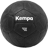 Kempa Spectrum Synergy Primo Black&White Handball Trainings- und Spielball mit einzigartiger 30-Panel-Konstruktion - für Jede Altersklasse geeignet - schwarz - Größe 0