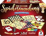 Schmidt Spiele 49197 Die große Spielesammlung Premium-Edition, in Einer Metallbox, Bunt[Exklusiv bei Amazon]