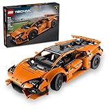 LEGO Technic 42196 Lamborghini Huracán Tecnica Orange Advanced Building Toy, Lamborghini Car Toy for Kids Room Décor, Model Car Vehicle Set for Boys and Girls Ages 9 and Up, 42196