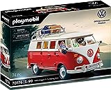 PLAYMOBIL Volkswagen 70176 T1 Camping Bus, Für Kinder ab 5 Jahren