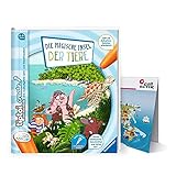 Ravensburger tiptoi ® Create Buch | Die magische Insel der Tiere + Kinder Weltkarte - für Kinder ab 6 Jahre