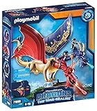 PLAYMOBIL DreamWorks Dragons 71080 Dragons: The Nine Realms - Wu & Wei mit Jun, Dragons-Figuren und Spielzeug-Drache mit Schussfunktion, für Kinder ab 4 Jahren