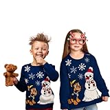 United Labels Paw Patrol Pullover Chase, Blau, 110 116, Weihnachtspullover für Kinder, Winter Strickpullover für Jungen und Mädchen