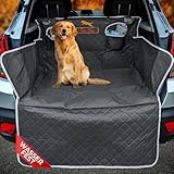 Tierstar Kofferraum schutzmatte - mit Ladekantenschutz -Wasserdicht -rutschfest und sehr Pflegeleicht-Universale Auto Schutzmatte für Hunde (Geeignet für alle gängigen Automodelle