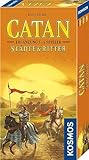 KOSMOS 682743 Catan - Städte und Ritter Ergänzung für 5-6 Personen, Ergänzung zur Catan Erweiterung Städte & Ritter, ab 12 Jahre für 2-6 Personen, Siedler von Catan