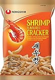 Nong Shim Shrimp Cracker – Knusprige Krabbencracker - koreanische Knabberei für jeden Tag – 1 x 75g