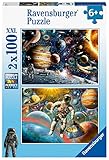 Ravensburger Puzzle 80562 - Weltraum - 2x 100 Teile Puzzle für Kinder ab 6 Jahren [Exklusiv bei Amazon]