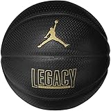 Jordan Legacy 2.0 8P In/Out Ball J1008253-051, Unisex basketballs, Black, 7 EU