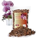 Garten Lux - Substrat für Phalaenopsis Orchideen - Premium Orchideenerde für Phalaenopsis mit 6 Monaten natürlichem Dünger aus Pinienrinde - 6 Liter