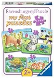 Ravensburger Kinderpuzzle - 06951 Niedliche Haustiere - my first puzzle mit 2,4,6,8 Teilen - Puzzle für Kinder ab 2 Jahren, White