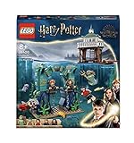 LEGO Harry Potter Trimagisches Turnier: Der Schwarze See, Feuerkelch Spielzeug für Kinder, Jungen & Mädchen ab 8 Jahren mit Boot-Spielzeug und 5 Minifiguren 76420