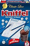 Schmidt Spiele 49203 Kniffel, Classic Line, mit großem Block, mit original Kniffelbecher