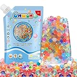 Onwon Wasserperlen,70000 Perlen Wasserperlen für Pflanzen,Gelperlen Bunte,Ungiftig Wiederverwendbare & Biologisch Abbaubar,Water Beads für Deko Und Vase FüLlstoff