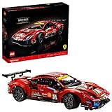 LEGO 42125 Technic Ferrari 488 GTE “AF Corse #51” Supersportwagen, Exklusives Sammlermodell, Modellbausatz für Erwachsene