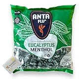 Anta Flu Eucalyptus Menthol vegane Hustenbonbons Niederlande 1kg + Benefux. Erfrischungstuch