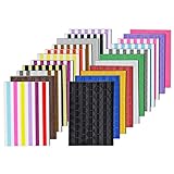 VIPbuy 2244 Stück (22 Farben Sortiert) Fotoecken Selbstklebend für DIY Fotoalben Scrapbook Deko, 22 Blätter Mehrfarbig