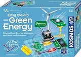 KOSMOS 620684 Easy Elektro - Green Energy, Amazon Exklusiv, Erneuerbare Energie erzeugen speichern und einsetzen, Experimentierkasten für Kinder ab 8-12 Jahre zu Strom Erzeugung