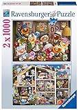 Ravensburger Puzzle - Lustige Gelinis - 2x 1000 Teile Puzzle für Erwachsene und Kinder ab 14 Jahren [Exklusiv bei Amazon]