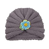 Winter Kinder für Babymütze warme schöne Kopfbedeckung Kleinkind Mädchen Hut Monate Jungen Strickmütze 024 Säuglingsbabypflege Papa Kind Geschenk (P, One Size)