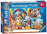 Ravensburger 5048 Paw Patrol 3 x 49 Teile Puzzle für Kinder ab 5 Jahren, 0