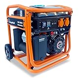 KnappWulf Inverter Generator Stromerzeuger KW3600 mit 1-Phase 230V Notstromaggregat geeignet für Sensible Endgeräte 3200Watt