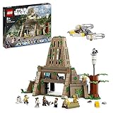 LEGO Star Wars: Eine Neue Hoffnung Rebellenbasis auf Yavin 4 mit 10 Minifiguren, darunter Luke Skywalker, Prinzessin Leia, Chewbacca, plus 2 Droidenfiguren, Y-Wing Starfighter und Kommandoraum 75365