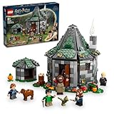 LEGO Harry Potter Hagrids Hütte: Ein unerwarteter Besuch Set mit 5 Mini-Figuren und 2 Tierfiguren, Geschenk für 8-jährige Mädchen, Jungen und Kinder, magisches Abenteuer-Spielzeug 76428