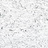 Wobamour Baumwollputz Seidenglanz 7 - Weiße Flüssigtapete mit schwarzen Effekten 1kg ausreichend für ca. 4m²