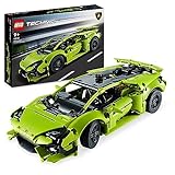 LEGO Technic Lamborghini Huracán Tecnica Spielzeugauto-Modellbausatz, Rennwagen-Bauset für Kinder, Jungen, Mädchen und Motorsport-Fans, Auto-Geschenk zum Sammeln 42161