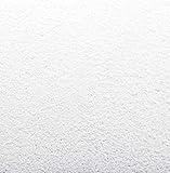 Baumwollputz Schneeweiß mit Glimmer perlmutt fein - Flüssigtapete aus weißer Baumwolle und Effektmaterialien 1kg für ca. 4m²