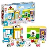 LEGO DUPLO Spielspaß in der Kita, Lern-Spielzeug für Kleinkinder ab 2 Jahren, Set mit Bausteinen und 4 Figuren inkl. Vorschullehrerin, Geschenkidee für Kinder 10992
