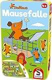 Schmidt Spiele 51405 Die Maus, Mausefalle, Bring mich mit Spiel in der Metalldose, grün