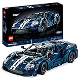 LEGO Technic Ford GT 2022 Auto-Modellbausatz für Erwachsene, Supercar im Maßstab 1:12 mit authentischen Merkmalen, fortschrittliches Sammlerset und Geschenk für Erwachsene 42154