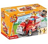 PLAYMOBIL Duck ON Call 70914 Feuerwehr Einsatzfahrzeug, Mit Licht und Sound, Spielzeug für Kinder ab 3 Jahren