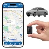 TKMARS GPS Tracker Mini GPS Tracker Auto 15 Tage Standby-Zeit, 1500mah, 5 Sekunden Update, mit Kostenloser App, Stark Magnetisch Wasserdicht