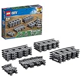 LEGO City Schienen, 20 Stück, Erweiterungsset für Kinder, Jungen und Mädchen, Spielzeug Set 60205