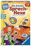 Ravensburger 24944 - Die freche Sprech-Hexe - Spielen und Lernen für Kinder, Lernspiel für Kinder ab 4 Jahren, Spielend Neues Lernen für 2-4 Spieler