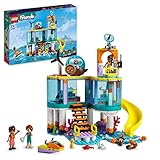 LEGO Friends Seerettungszentrum Tierarzt-Spielzeug für Kinder mit Otter-, Seepferdchen- und Schildkröten-Tierfiguren, Tierpflege-Spielzeug, Geschenk für Mädchen und Jungen ab 7 Jahren 41736
