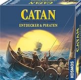 KOSMOS 682750 CATAN - Entdecker & Piraten, Erweiterung zu CATAN - Das Spiel, Familienspiel für 3-4 Personen ab 12 Jahre, Strategiespiel, Brettspiel, Siedler von Catan