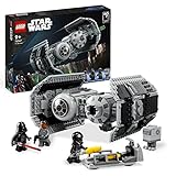 LEGO Star Wars TIE Bombe Modellbausatz mit Darth Vader Minifigur mit Lichtschwert und Gonk-Droide, baubares Spielzeug mit Starfighter, Geschenk für Jungen und Mädchen 75347