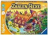 Ravensburger tiptoi Spiel 00132 Zahlen-Hexe, Zählen lernen von 1 - 10 für Kinder ab 3 Jahren, Gelbe