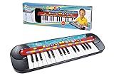 Simba 106833149 - My Music World Keyboard, 32 Tasten, 8 Demos, 6 Rhythmen, 45x13cm, ab 3 Jahre